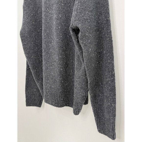 Madewell XXL Gray Wool Blend Crew Neck Long Sleeve Knit Sweater - Picture 10 of 11